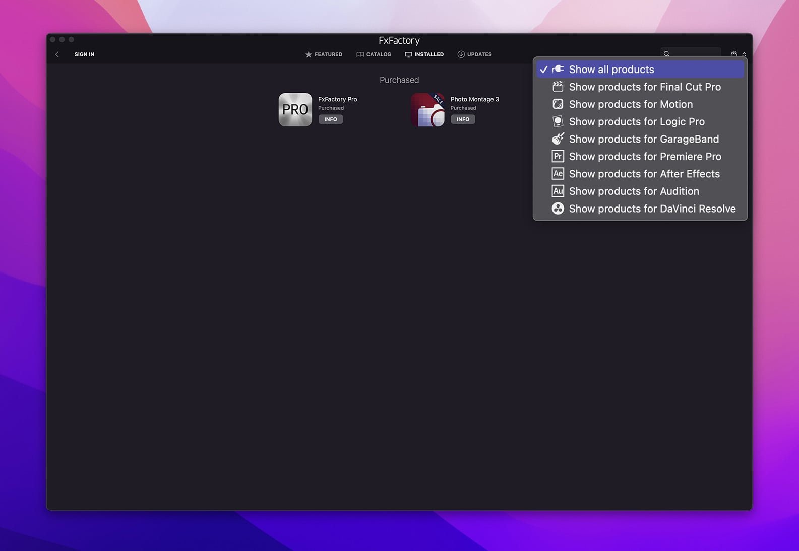 FxFactory Pro screenshot 4